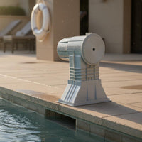Swimming Pool Skimmer Removable Strainer Basket Wall Mount Pool Skimmer Easy Installation Surface Debris Collector for Home Pools