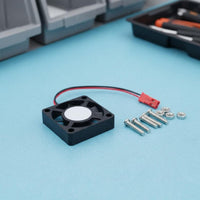 Mini PC Board Cooling Fan Compact Size Mini PC Board Fan Low Noise Miniature Cooling Device for Handcrafted Electronics Hobbyists