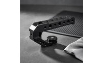 Camera Top Handle Multi-Functional Metal Camera Carry Handle Multiple Mounting Points Aluminum Alloy Frame for Handheld