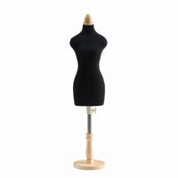 Pin-Receptive Miniature Sewing Mannequin
