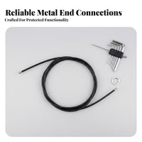 Cycle Brake Cable Housing Smooth Universal Bike Cable Outer Wear Resistant for Mountain Bikers, DIY Enthusiasts, Workshop, Garage