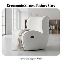 Soft Plush Fabric Ergonomic Wrap-Around Seat children's Furniture Floor Chair for Preschoolers, Toddlers, Living Room, Study Area, Playroom, Classroom