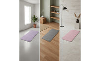 Anti-Slip Foldable Exercise Mat Portable Exercise Mat with Carry Bag Compact Textured for Travelers