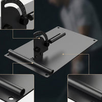 Angle Scale Golf Swing Posture Coach Rectangular Base Plate Golf Swing Plane Coach Metal