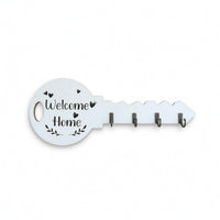 Wall-Mounted Key Holder Decorative Wall Key Holder Organizer Rustic Farmhouse for Entryway, Hallway