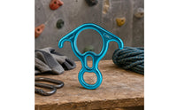 Figure-Eight Descender Compact Spur Descender Climbing Rappel Device Polished Rappel Device High Friction Control