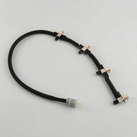 Petroleum Hose Assembly Braided Petroleum Hose with Clip Fittings Oil Resistant for Engine Repair