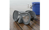 Silicone Diving Facepiece CO2 180° Panoramic Snorkel Facepiece Travel-Friendly Water Sports Gear for Snorkeling