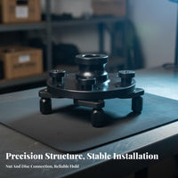 Tire Balancer Clamp Secure Clamping Holeless Tire Adapter High-Quality Steel Wheel Balancer Adapter for Mechanics, Auto Repair Shops