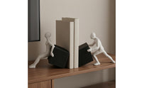 Abstract Figure Bookends Stable Human Figure Bookends Non-Slip Book Ends