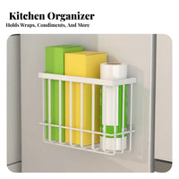 Metal-gripping Refrigerator Side Rack Easy Installation Metal-gripping Refrigerator Shelf