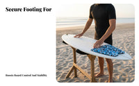 3 Pieces Wave Board Tail Pad Anti-Slip Foam Wave Board Tail Pad Foam Deck Grip Strong Rear Ing Aquatic Activities Equipment