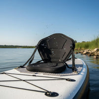 EVA Padded Kayak Seat with Back Support Long-Lasting Build Kayak Backrest Seat Thick Foam Padding for Outdoor Boating