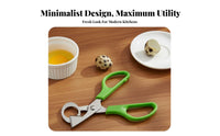 Quail Egg Opener Stainless Steel Quail Egg Scissors Kitchen Gadget for Restaurant, Catering