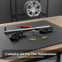 23 Pieces Multi-Functional TR412 Valve Repair Kit Easy to Use Tire Valve Tool Kit Portable for Car Owners, Home Garage, Roadside Emergency