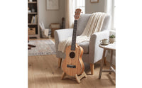 Acoustic Ukulele with Armrest Four-String Tenor Ukulele Warm Stringed Instrument Smooth for Beginners, Practice