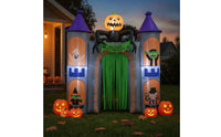 Inflatable Castle Archway Inflatable Arco De Castillo Inflable Halloween Archway Outdoor Arco De Casa Encantada Inflable