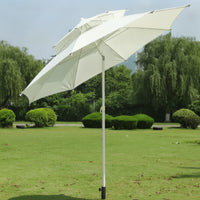 Tilt-Adjustable Patio Umbrella Large Patio Umbrella with Tilt Sun Shading for Homeowners, Vendors, Garden, Backyard, Beach