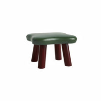Multi-Functional Round rotating Stool with backrestrest lowlow silhouette Footrest space-saving Indoor Furniture Modern Design for homeowners, Apartment Dwellers, Entryway, Living Room, built-in Closet, Under Desk