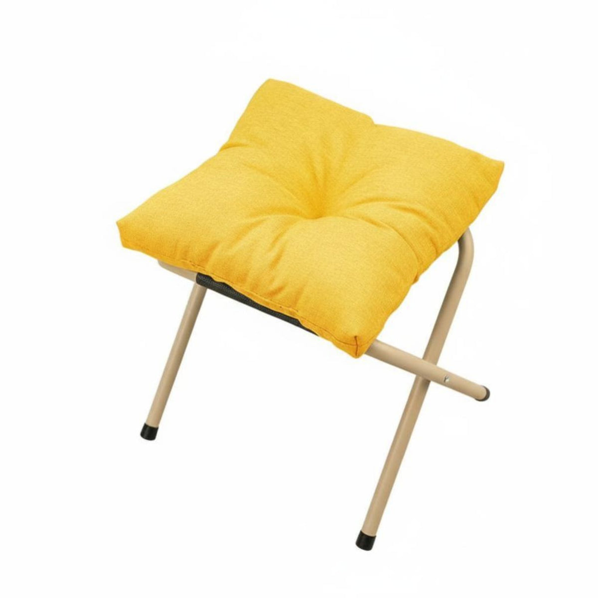 Multi-Purpose Upholstered Footstool space-efficient Size Footrest Space-Saving Small Stool Stable Support for Office Workers, Students, Seniors, Living Room, Bedroom, Entryway