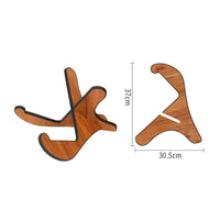 Foldable Folding Guitar Stand Tooltool-Less Setup V-Shaped Guitar Stand Scratch Protection Instrument Holder Non-Slip Feet