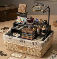 Woven Organizer basket adaptable Handled Storage basket accessible-top Top Design for Adults