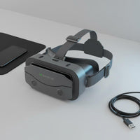 Smartphone 360-Degree Digital Viewing Headset Adjustable 360-Degree Digital Viewing Headset with Strap Ventilated for Movie Lovers