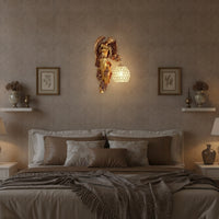 Angel Sconce Indoor Angel Wall Lamp Romantic for Living Room, Hallway