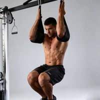 Core Strengthening Hanging Ab Straps Ergonomic Design Strength Training Gear Heavy Duty Fitness Equipment for Home Gym