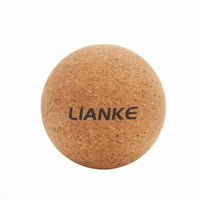 Freestanding Cork Massage Tool Textured Solid Cork Massage Tool Rigid Uncoated Finish