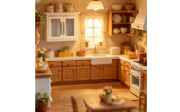 1:12 Dollhouse Cabinet Transparent Window Panels Miniature Display Cabinet Rectangular Box Shape Mini Furniture