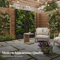 4 Pieces 4-Piece Sofa and Armchair Group Thick pads Patio Seating robustDuty Frame Removable pad slipcovers for Garden, Deck