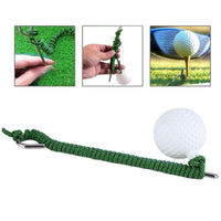 Golf Swing Rope-Wrapped Golf with Ball Two-colorColor for Golfers, Beginners, Backyard, Home