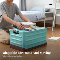 Clear Rolling Book Bin with casters Rolling Storage Bin See-Through Design