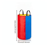 Tall Cylindrical Hopping Sack Training Use Oxford Cloth Sack for Jumping Practice