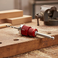 Quick-Release Holder Ribbed Body Hex Shank Holder