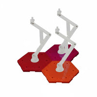 Robot Action Base Multiple Adapters Robot Model Display Base Action Figure Display Stand Sturdy and Sturdy for Hobbyists