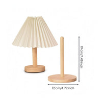 Wooden Spool Holder Unattached Standing Wood Spool Stand Space Saving
