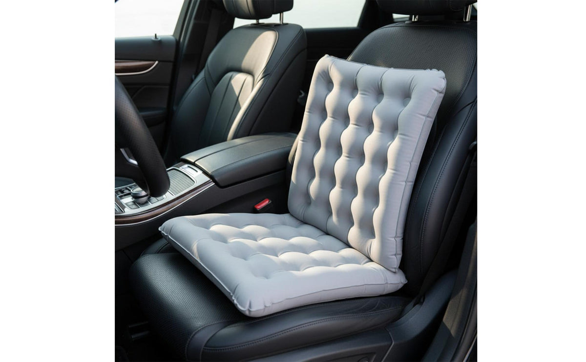 Inflatable Seat Cushion Versatile-Use Pressure Relief Inflatable Pad Breathable Inflatable Pillow for Office Workers, Commuters, Car, Camping