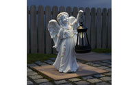 Creative Design Solar Angel Lantern No Wiring Needed Solar Garden Angel Automatic Night Illuminate for Yard, Patio