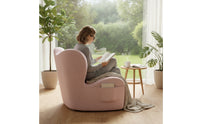 Sofa Chair with Side Pocket Ergonomic Accent Chair with Side Pocket High Back Armchair Small-Space Furniture Comfortable