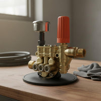 High Pressure Washer Pump Head, Portable Car Washer Water Pump Assembly, Home Cleaning Accessory