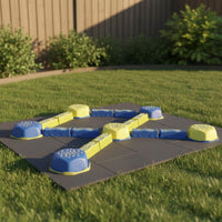 Children's Obstacle Balance Path Indoor and Outdoor Use Kids Stepping Stones Portable Sensory Stepping Stones for Preschool