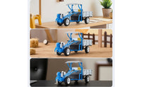 1/16 Vehicle Model with Trailer Collectible Alloy 1:16 Scale Vehicle Model for Kids