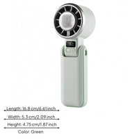 Portable Handheld Fan Adjustable Joint Ice Cooling Fan Slim Compact