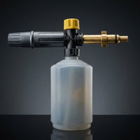 Car Cleaning Kit for Professional Wash, Detailing Pressure Washer Foam Lance with Nylon, 300g Net Weight Adjustable Foam Sprayer, Quick Connect