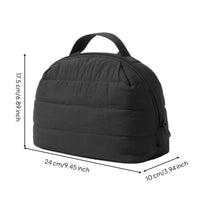 Makeup Bag with Divider Organized Makeup Bag with Handle Lightweight