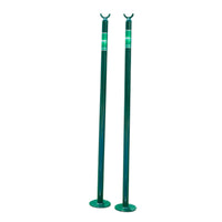 2 Pieces Tennis Single Sticks Lightweight Tennis Single Sticks Post for Outdoor Courts