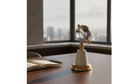 Crystal Ball Sophisticated Ornament Minimalist Sculpture for Office, Study