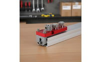 Aluminum Extrusion Drill Guide Diy Friendly Aluminum Profile Jig Easy Alignment Manual Tapping Guide for Metalworkers, Garage, Workshop